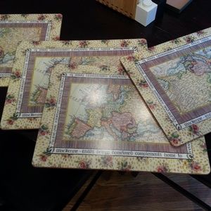 Mackenzie Childs Global Mission Placemats Set of 4